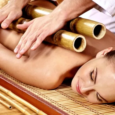 Massagem Bambuterapia
